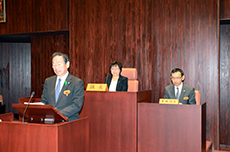 議場の様子