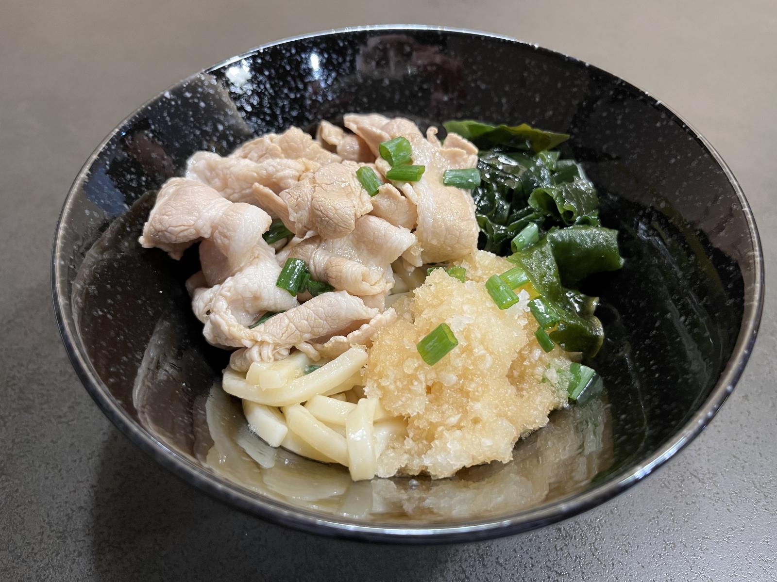 豚しゃぶおろしうどんの写真
